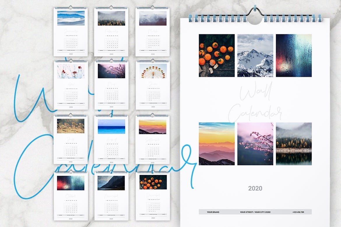 25+ Best Indesign Calendar Templates For 2021 - Theme Junkie Calendar Template Graphic Design