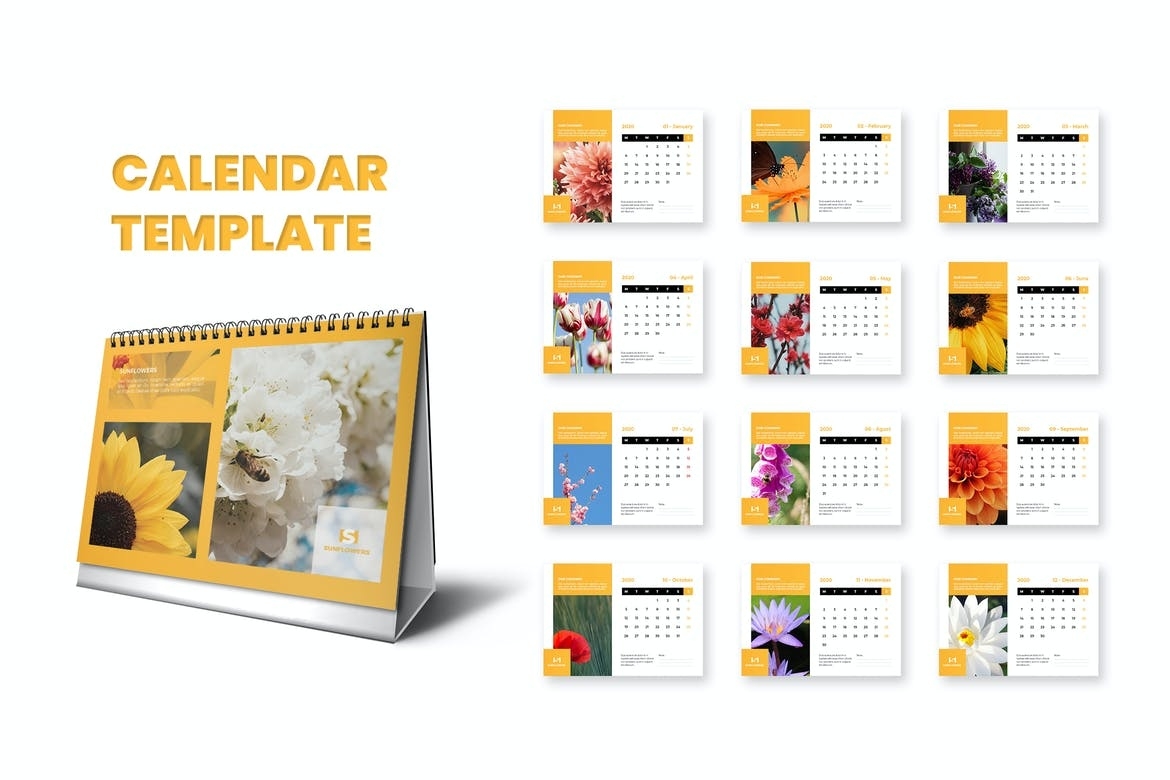 25+ Best Indesign Calendar Templates For 2021 - Theme Junkie Free Calendar Indesign Template