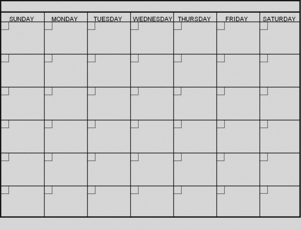 6 Week Blank Calendar Printable | Blank Calendar Template 6 Week Calendar Template