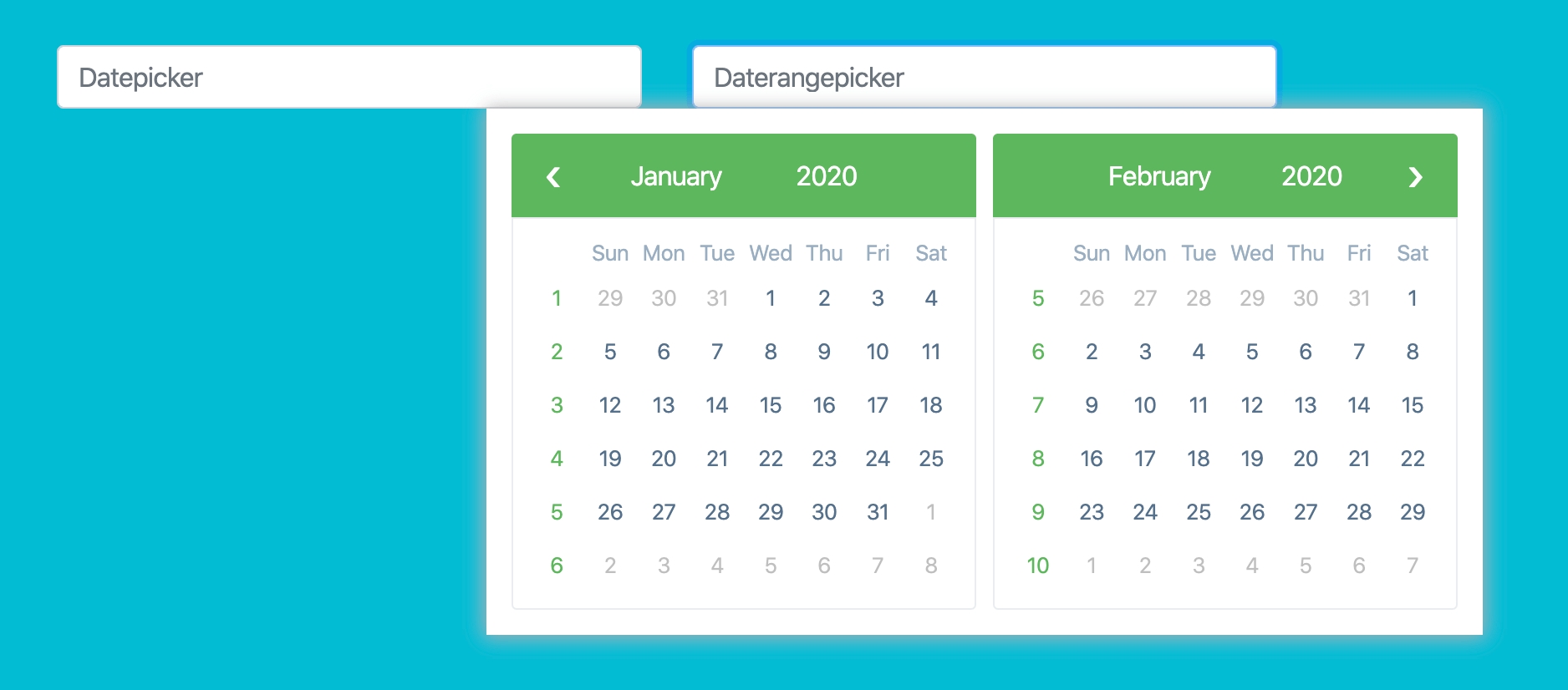Angular 11 Calendar Tutorial With Ngx-Bootstrap Datepicker Angular 4 Calendar Template