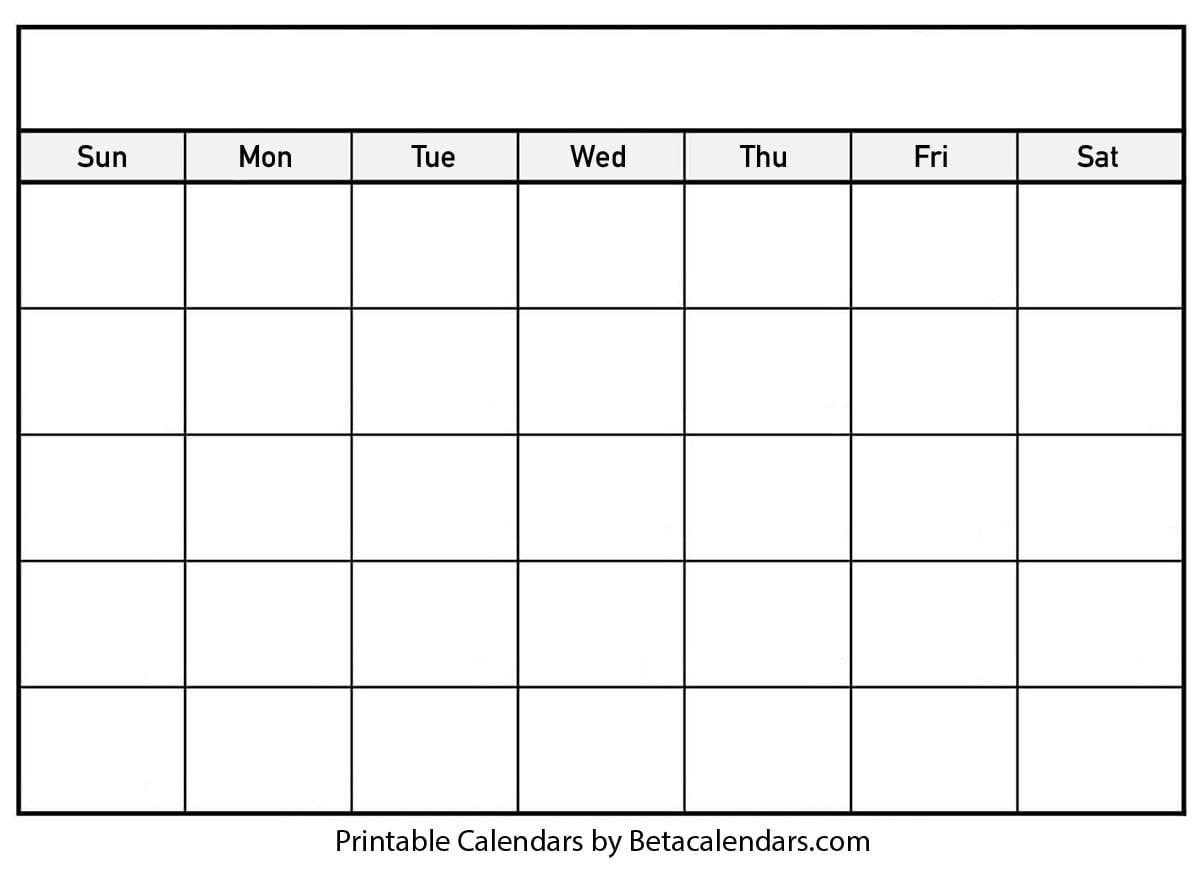 Blank Calendar 2021 | Free Blank Printable Templates Printable Undated Calendar Template