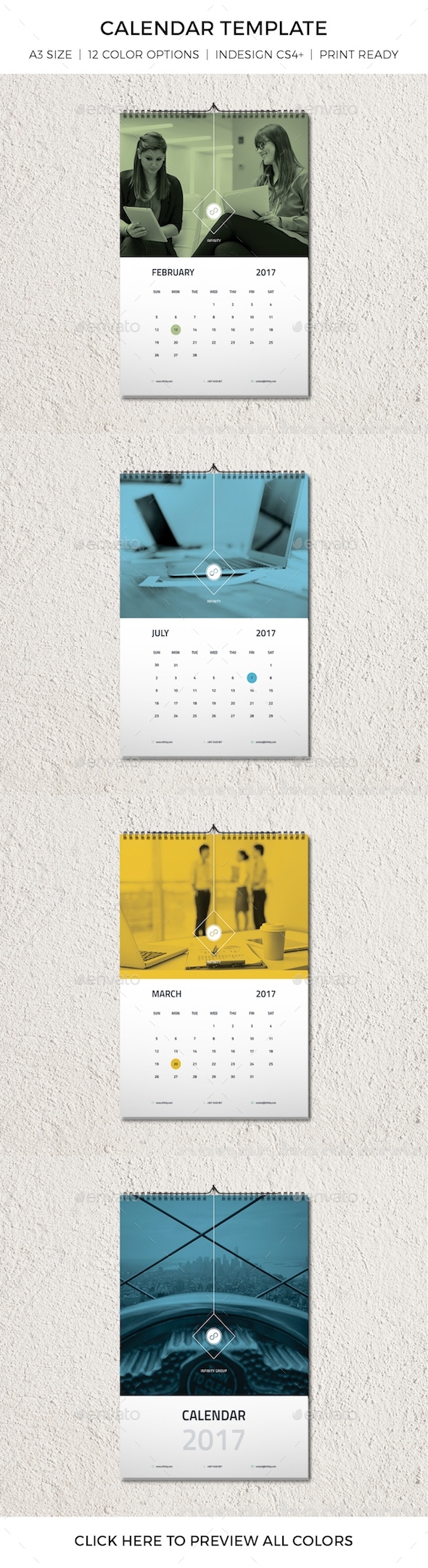 Calendar Template Graphics, Designs &amp; Templates Calendar Template Graphic Design