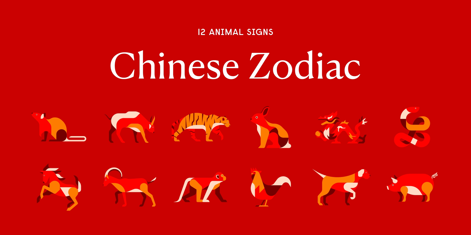 Zodiac Calendar Chinese New Year Printable Blank Calendar Template