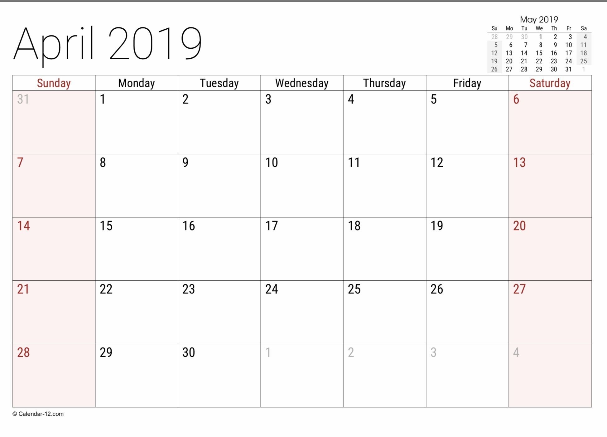 Effective 8 1/2 X 11 Printable May Calendar | Free Printable 1/2 Sheet Calendar Template