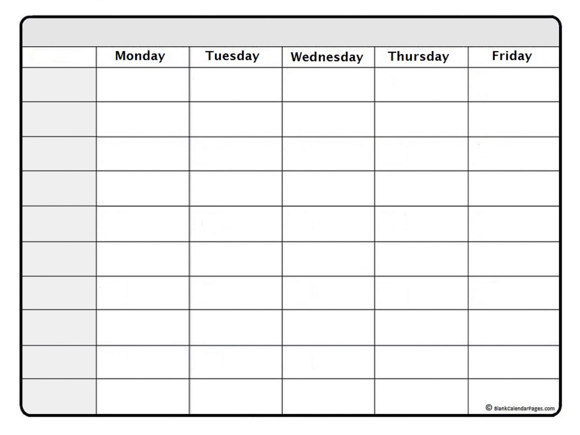 February 2021 Weekly Calendar | February 2021 Weekly Free 7 Day Calendar Printable Template