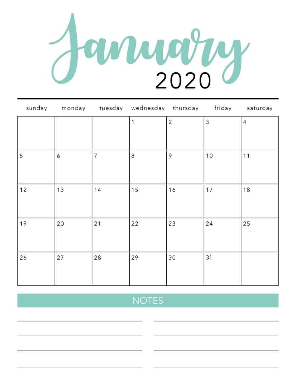 Free 2020 Printable Calendar Template 2 Colors I May 2020 Free Calendar Background Templates