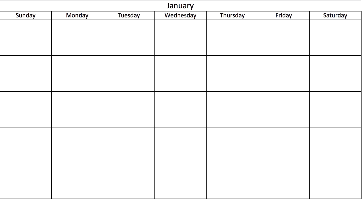 Free, Printable Excel Calendar Templates For 2019 &amp; On Calendar Template Without Dates