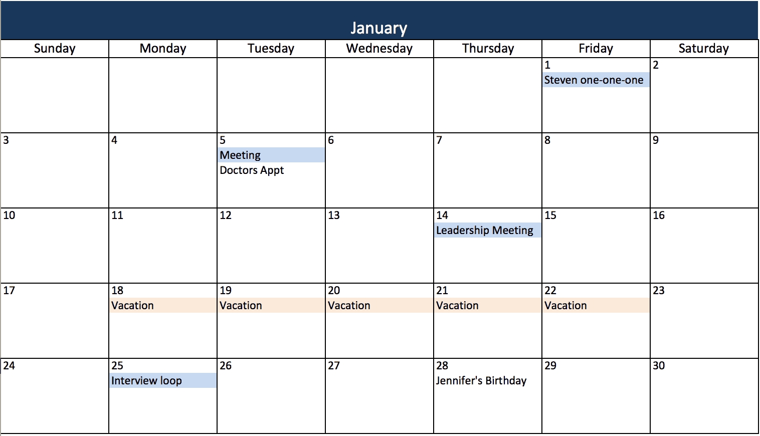 Free, Printable Excel Calendar Templates For 2019 &amp; On Excel Calendar Template Xlsx