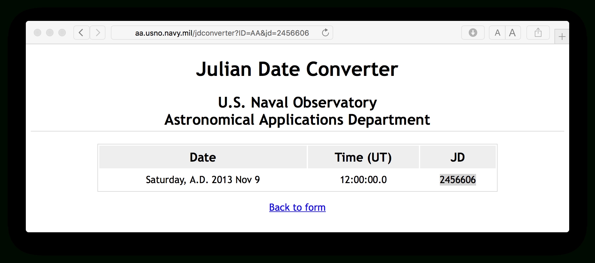 Julian Date To Regular Date Conversion - Stack Overflow Conver Dec 8 2021 To Julian Date