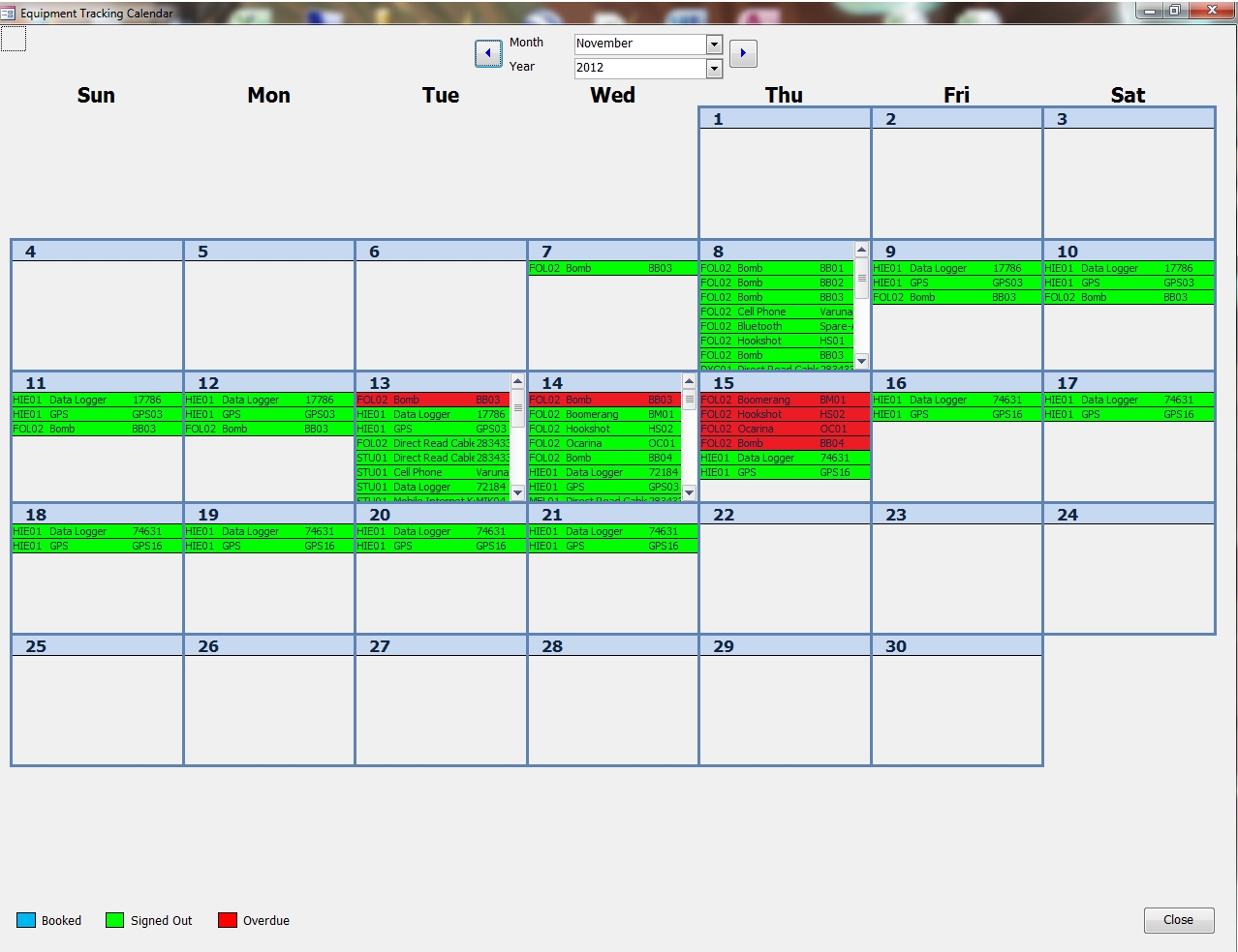 Trying To Make An Efficient Calendar In Microsoft Access Access Calendar Report Template
