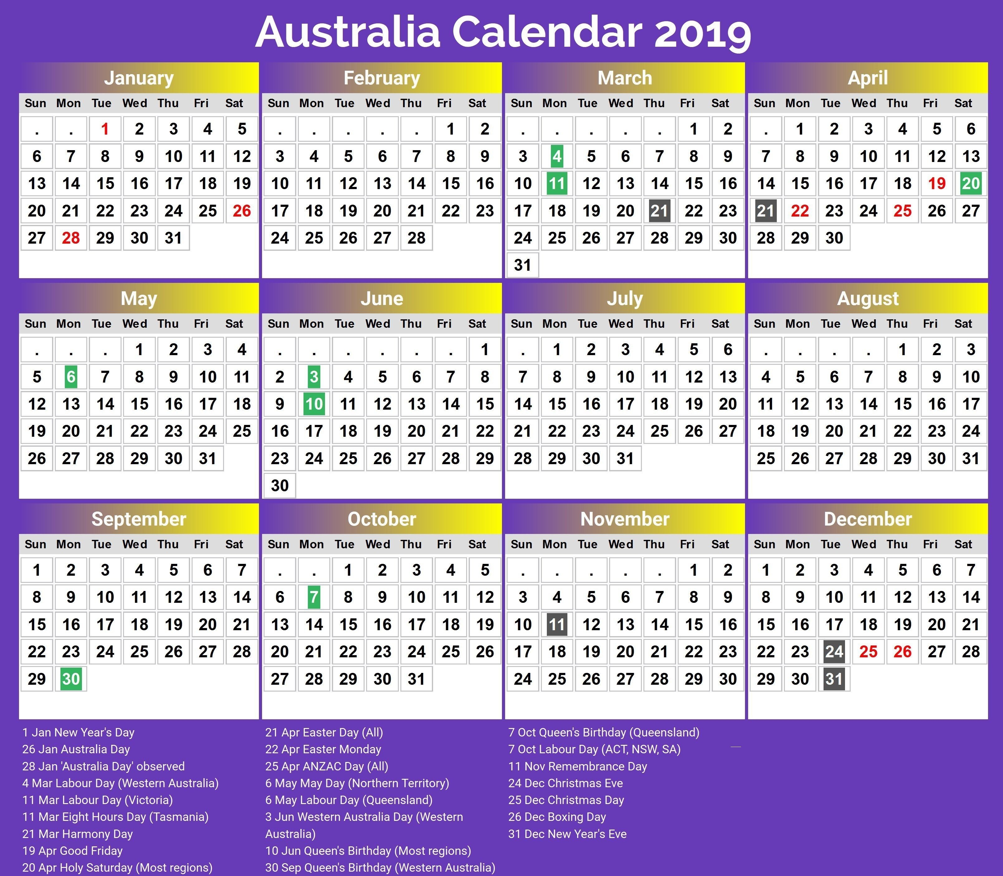 20+ 2021 Calendar Western Australia - Free Download Printable Calendar Templates ️ October 2021 Calendar With Holidays Philippines
