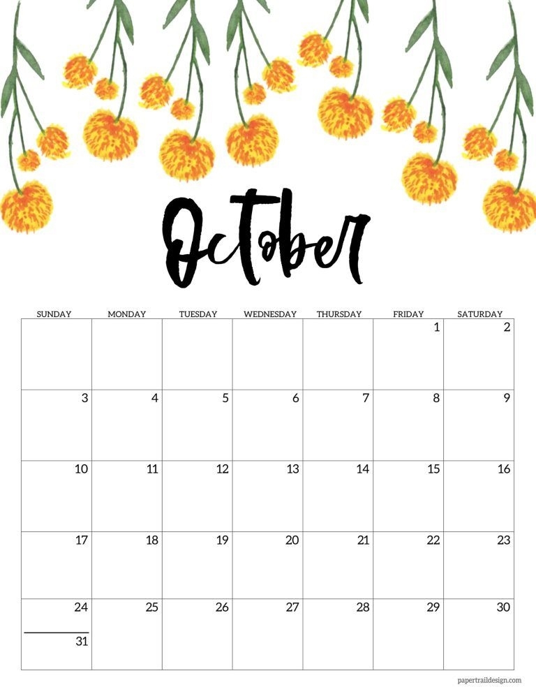 Cute August 2021 Calendar • Printable Blank Calendar Template