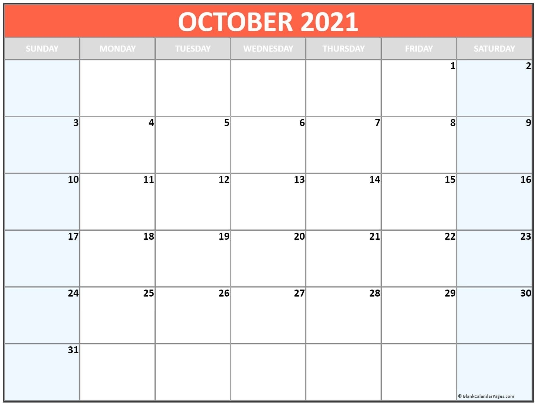 2021 Printable Calendar From October Thru December | Calendar Template Printable May Thru August 2021 Calendar