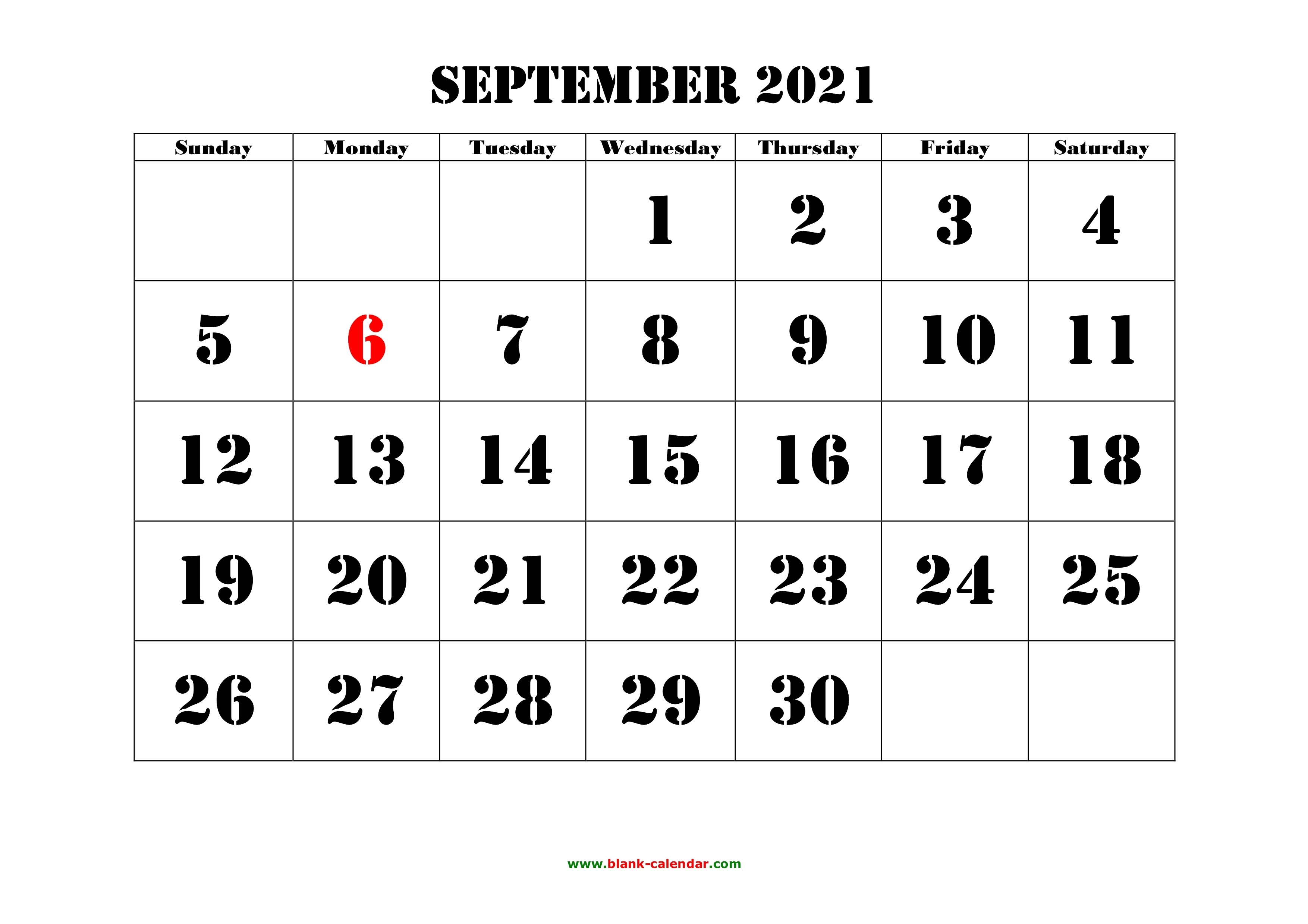 2021 Sepeltember Calendar | 2021 Calendar September 2021 Calendar With Holidays Usa