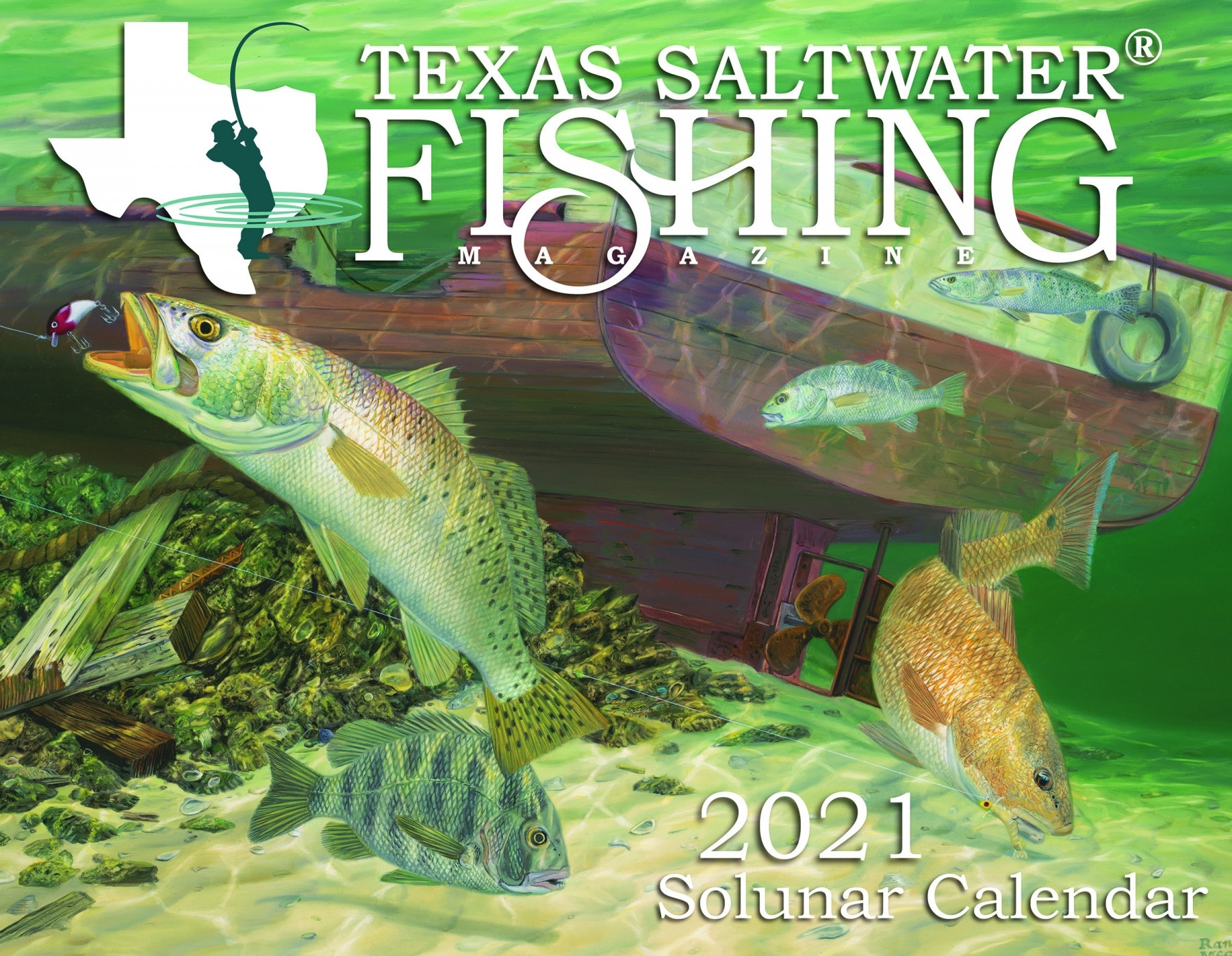 2021 Solunar Calendar - Texas Saltwater Fishing Magazine June 2021 Fishing Calendar