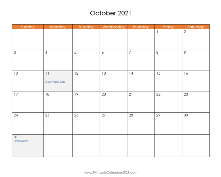42+ October 2021 Calendar Printable, October 2021 Calendar Pdf Blank Bengali Calendar 2021 October