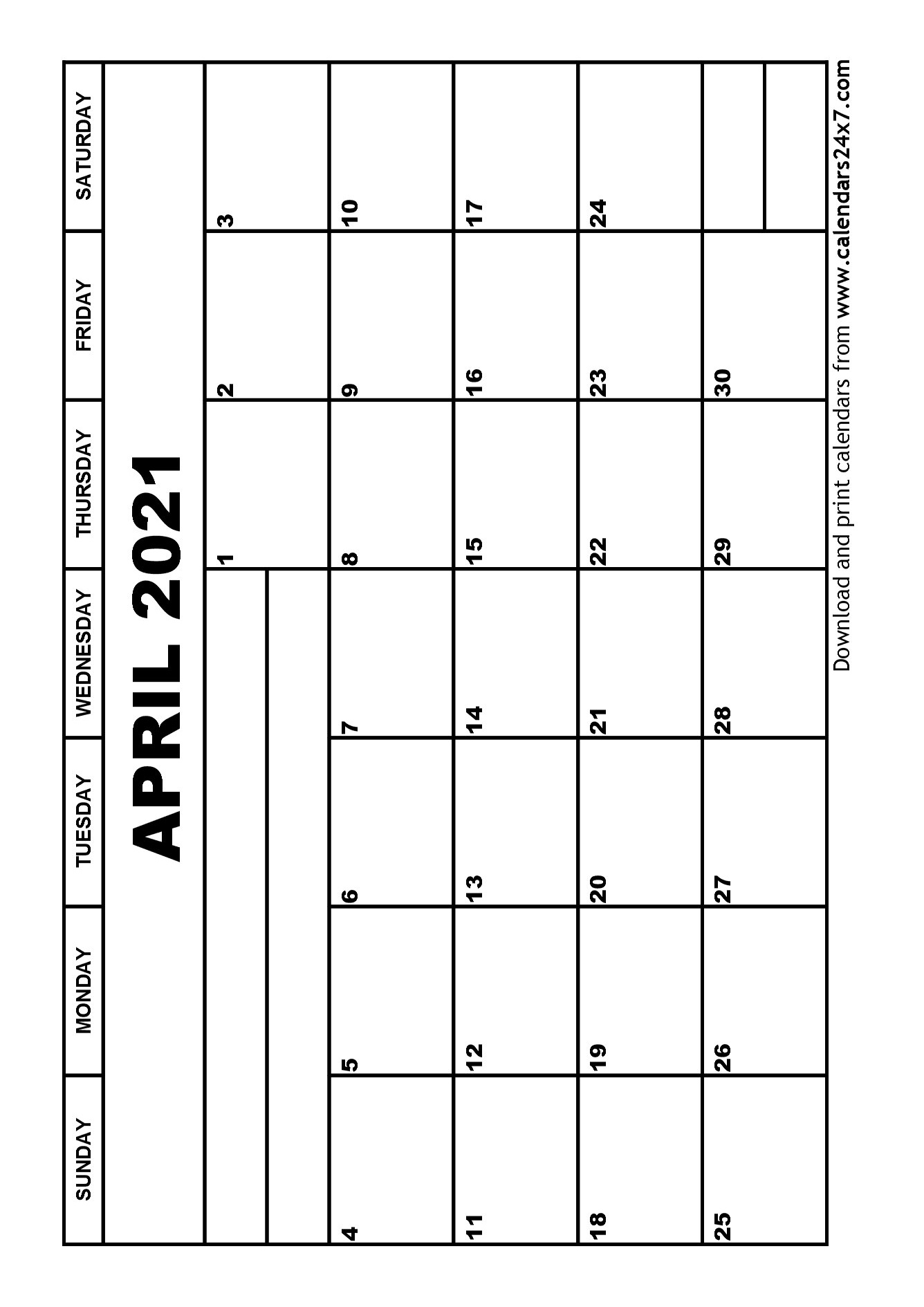 April 2021 Calendar &amp; May 2021 Calendar April Through June 2021 Calendar