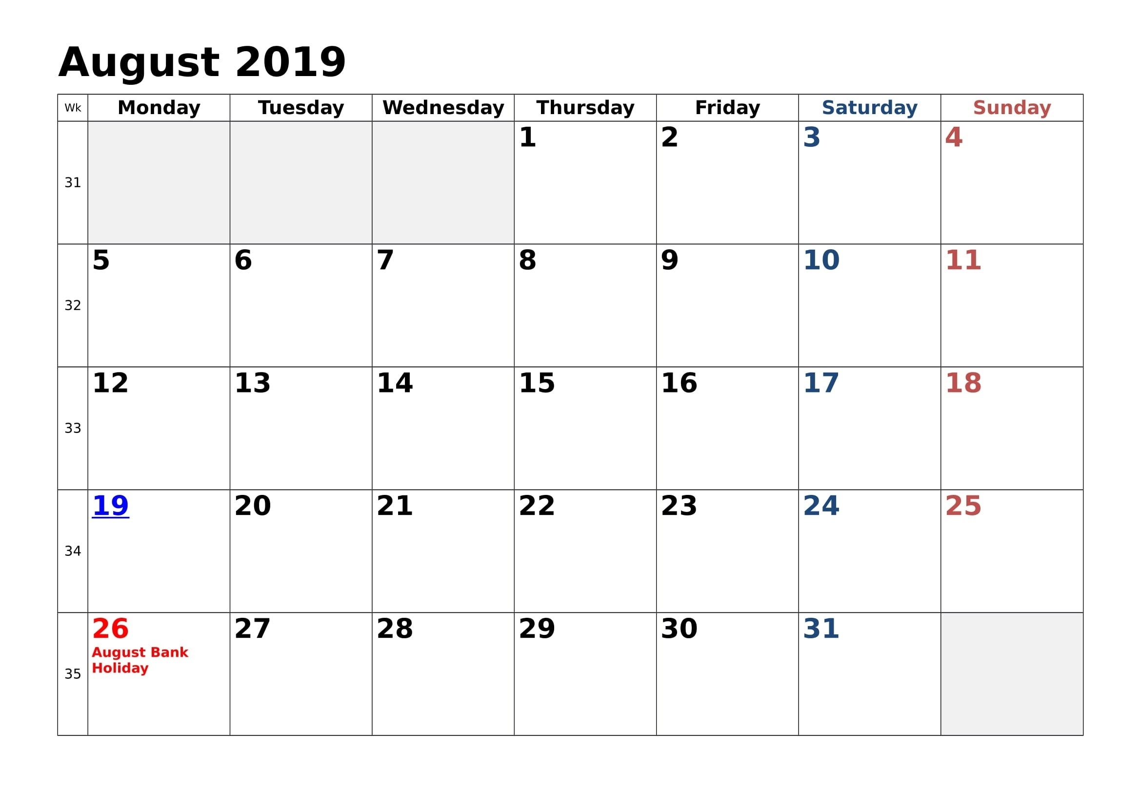 August 2019 Holidays Calendar August 2021 Calendar Nz