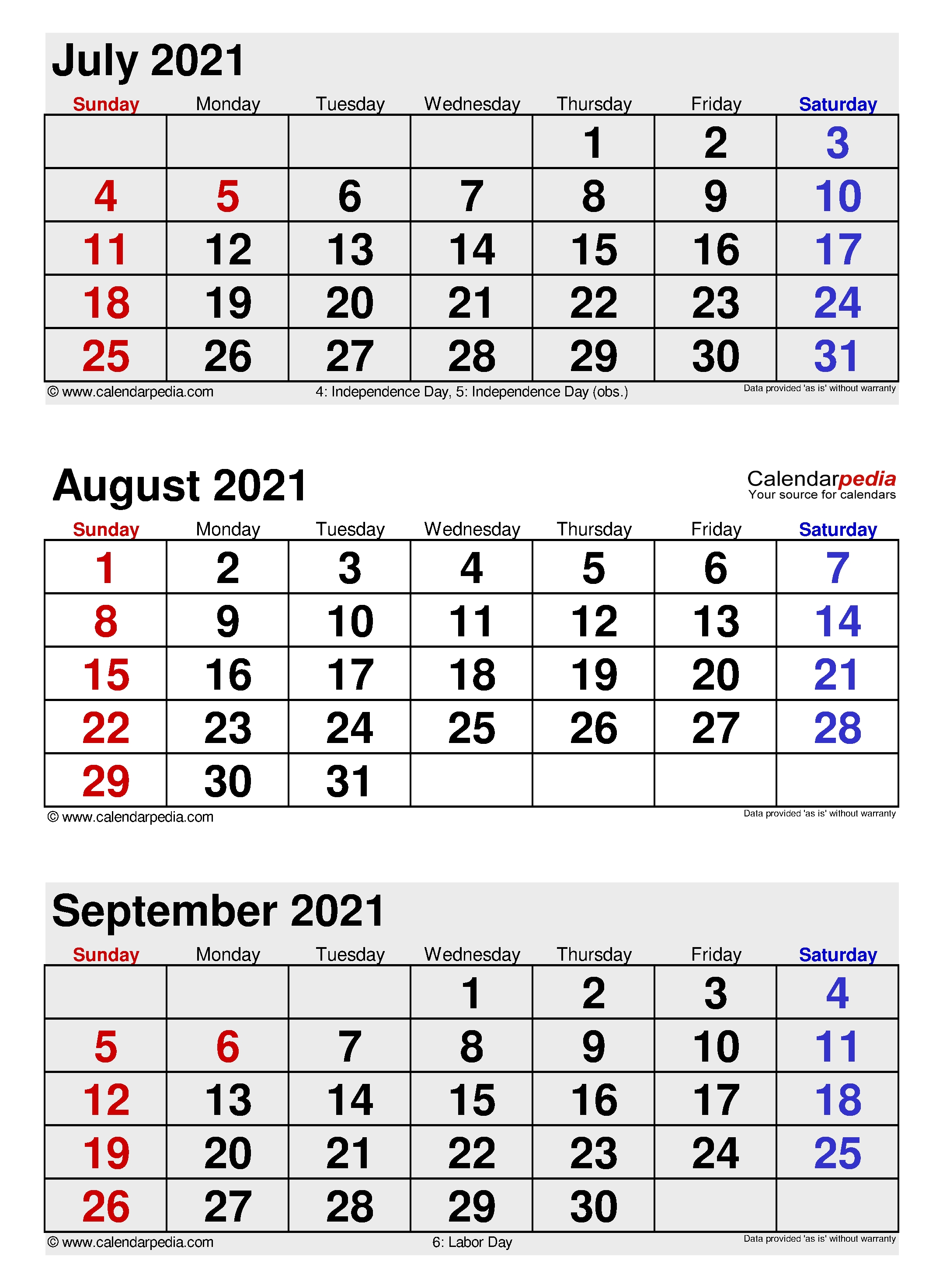August 2021 - Calendar Templates For Word, Excel And Pdf August 2021 Calendar Starting Monday