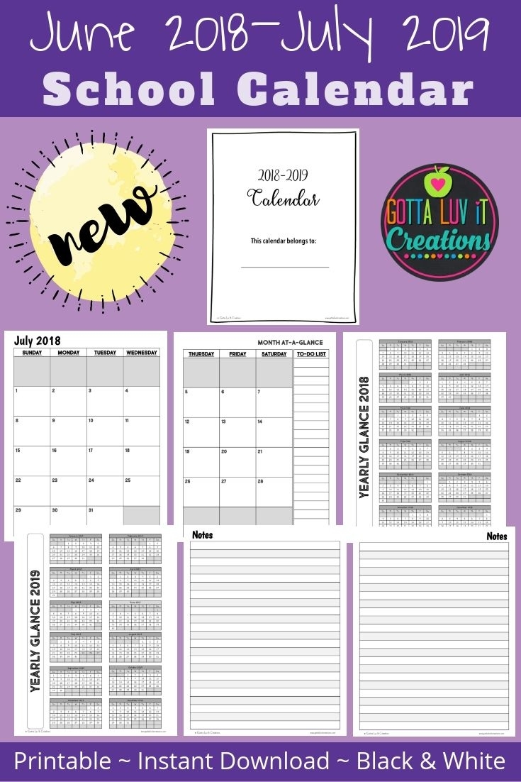 Back To School 2020-2021 Calendar | School Calendar, School Calendar Printables, Teacher Calendar June 2021 Calendar Clip Art