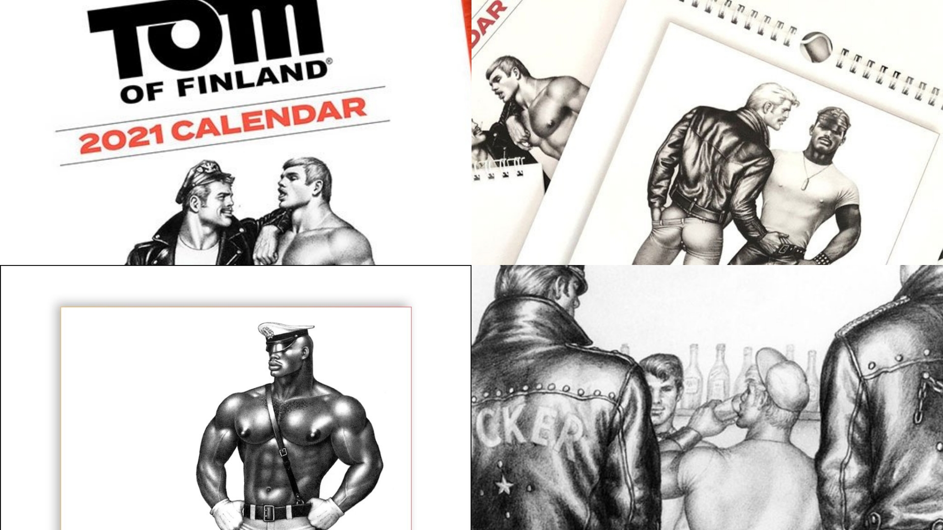 Check Out The New Tom Of Finland 2021 Calendar! - Bear World Magazine Key West Calendar November 2021