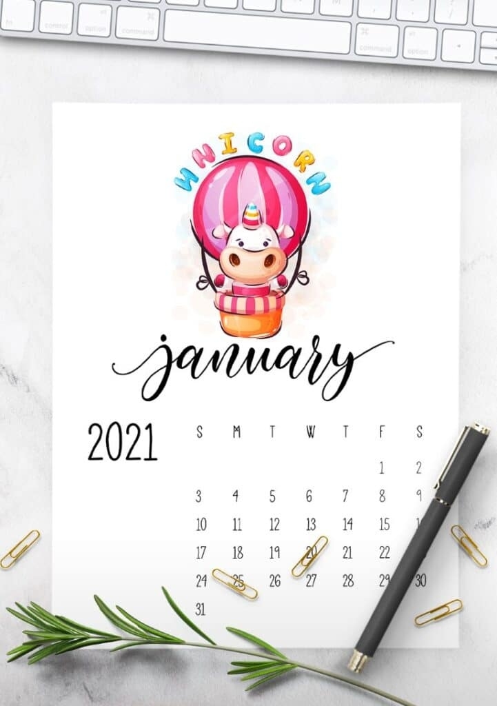 Cute Traveling Animals Calendar 2021 - World Of Printables Cute August 2021 Calendar