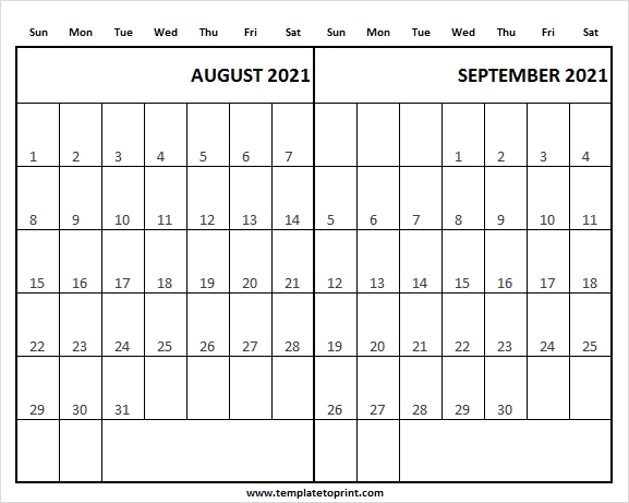 Editable August September 2021 Calendar | January 2021 Pinterest August 2021 Editable Calendar