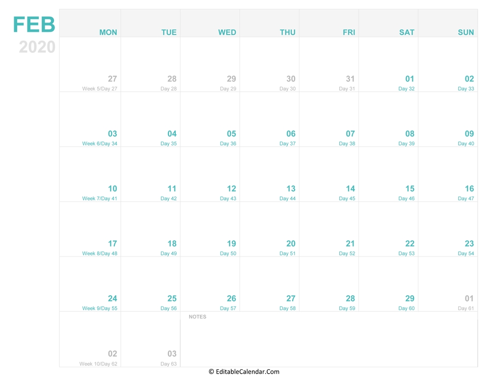 Editable Calendar February 2020 June 2021 Calendar Copy And Paste