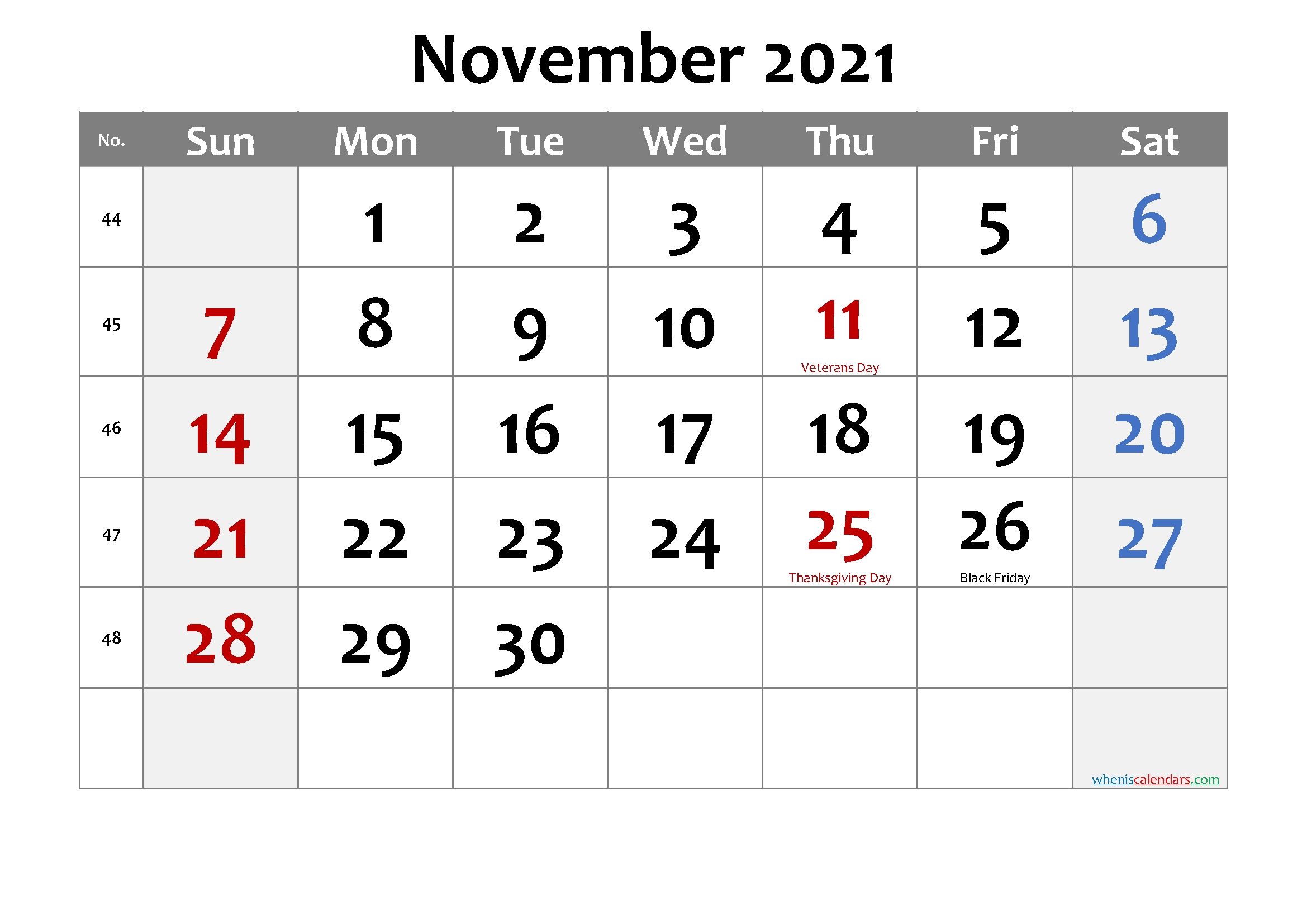 Editable Calendar November 2021 | Calendar 2021 November 2020 - February 2021 Calendar