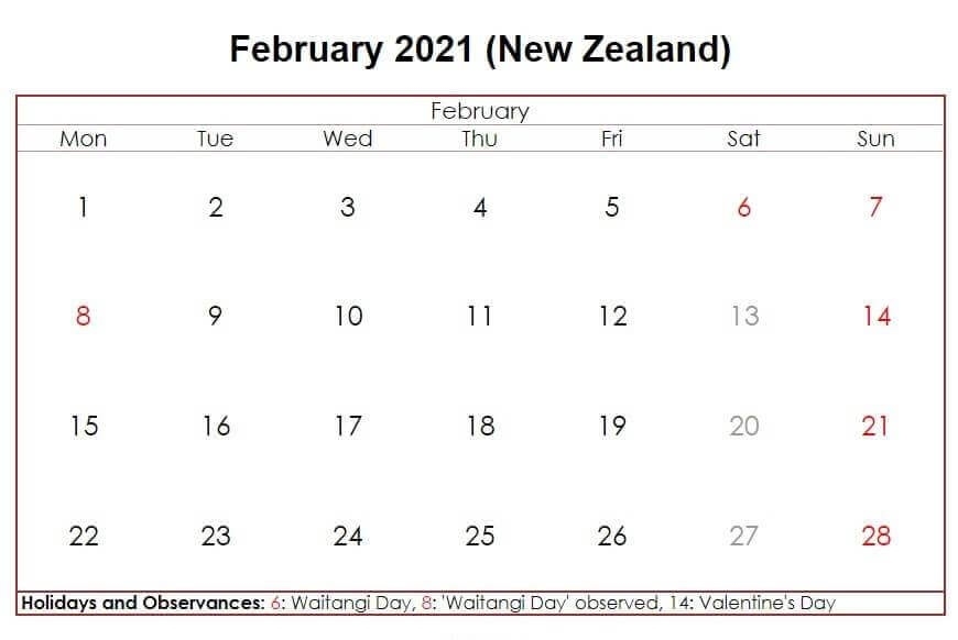 February 2021 Holidays Calendar Usa, Uk, Canada, India, Australia September 2021 Calendar With Holidays Canada