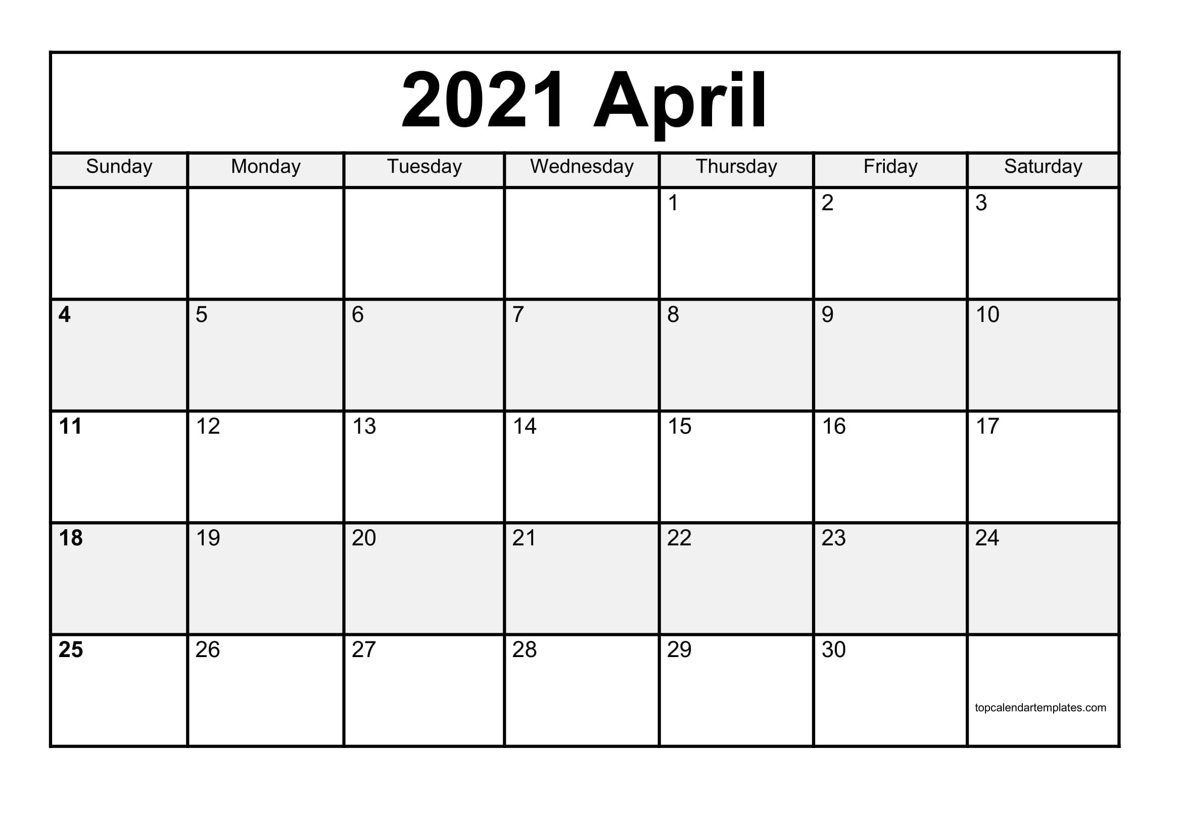 Free April 2021 Printable Calendar In Editable Format December 2021 Editable Calendar