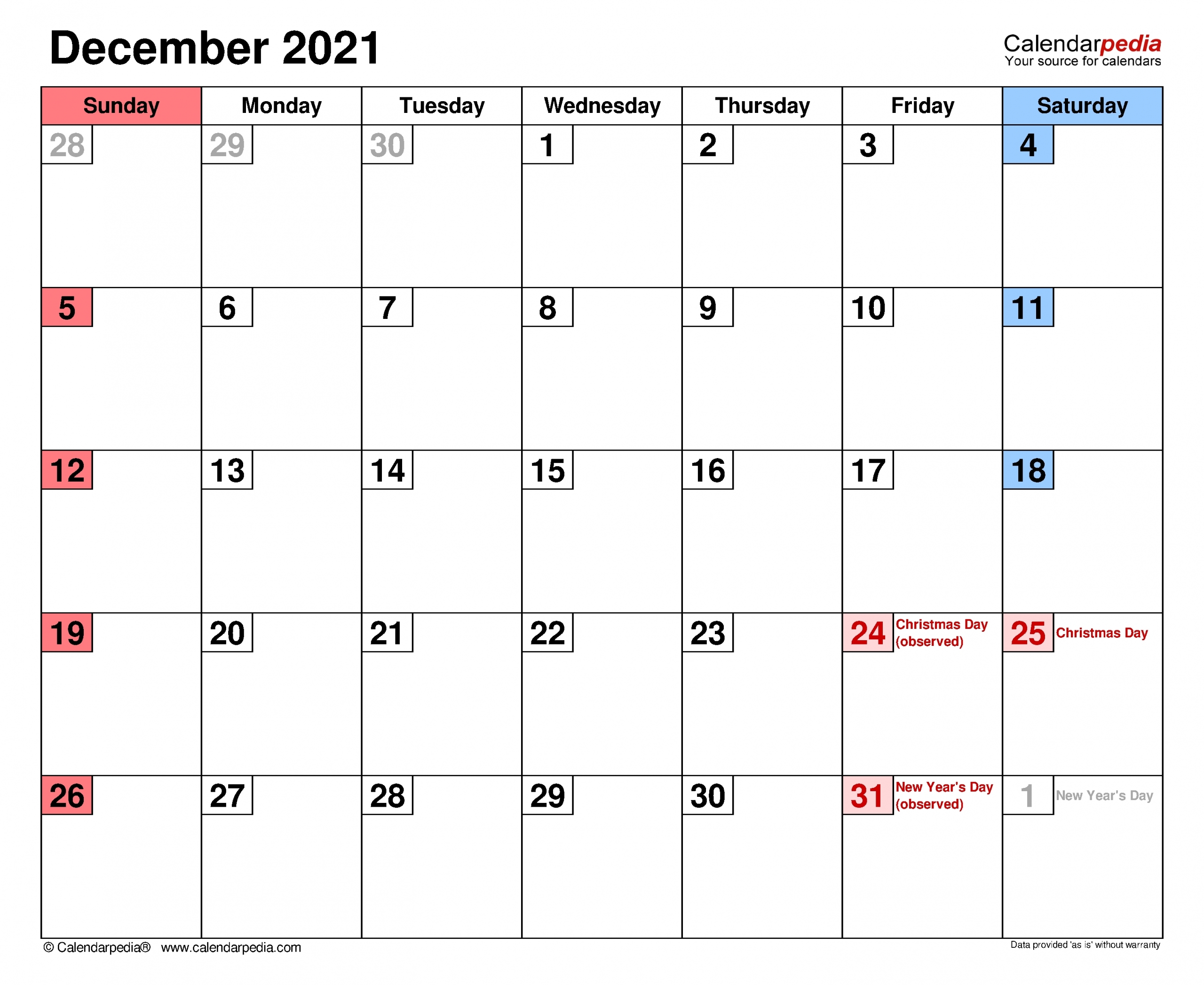 Free Editable December 2021 Calendar | Month Calendar Printable December 2021 Calendar Virus