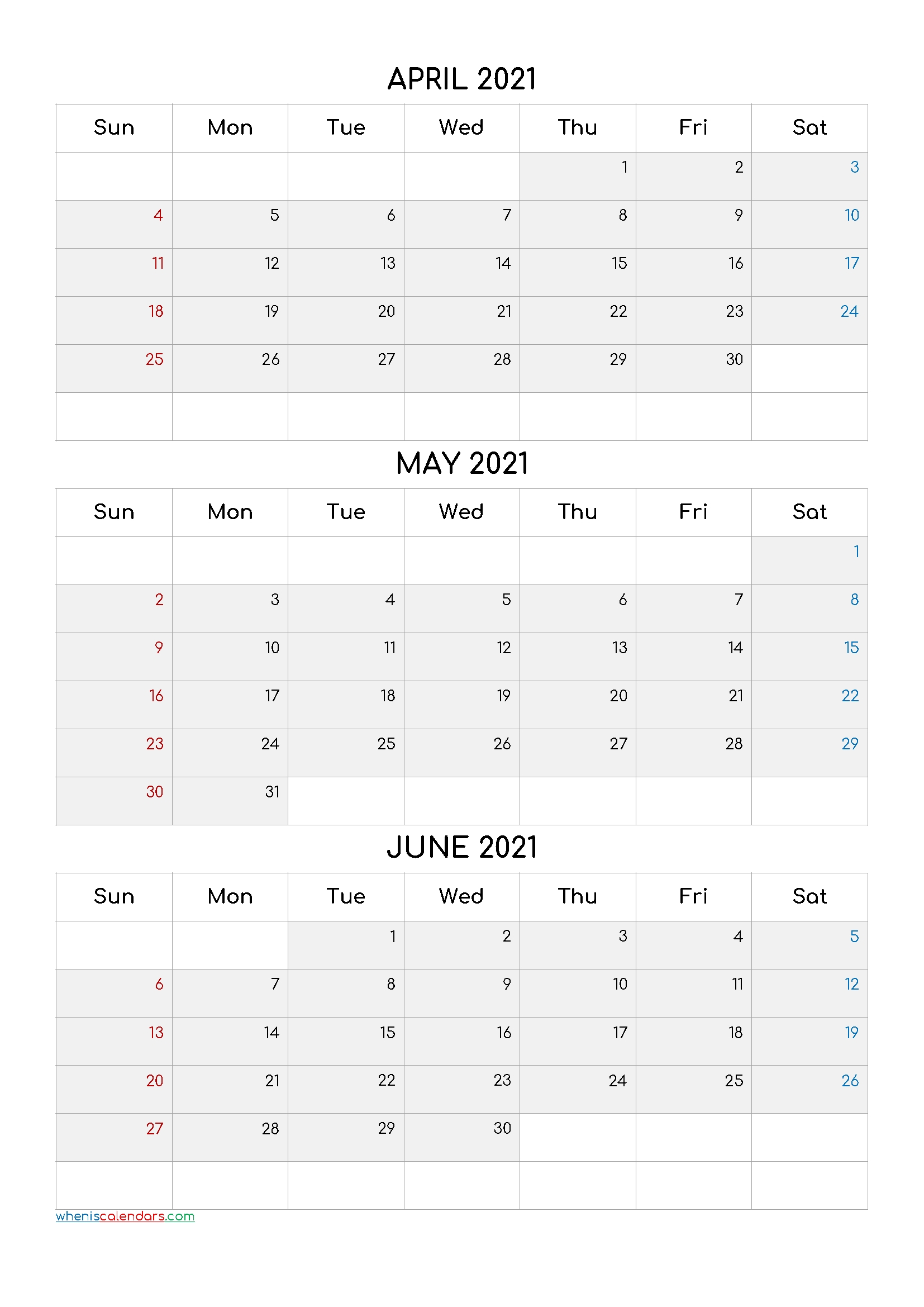 Free January February March 2021 Calendar - Calendraex March April May June 2021 Calendar