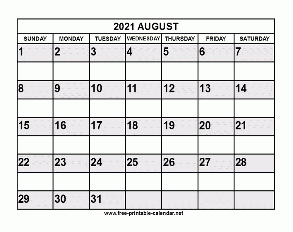 Free Printable August 2021 Calendar August 2021 Kalnirnay Calendar