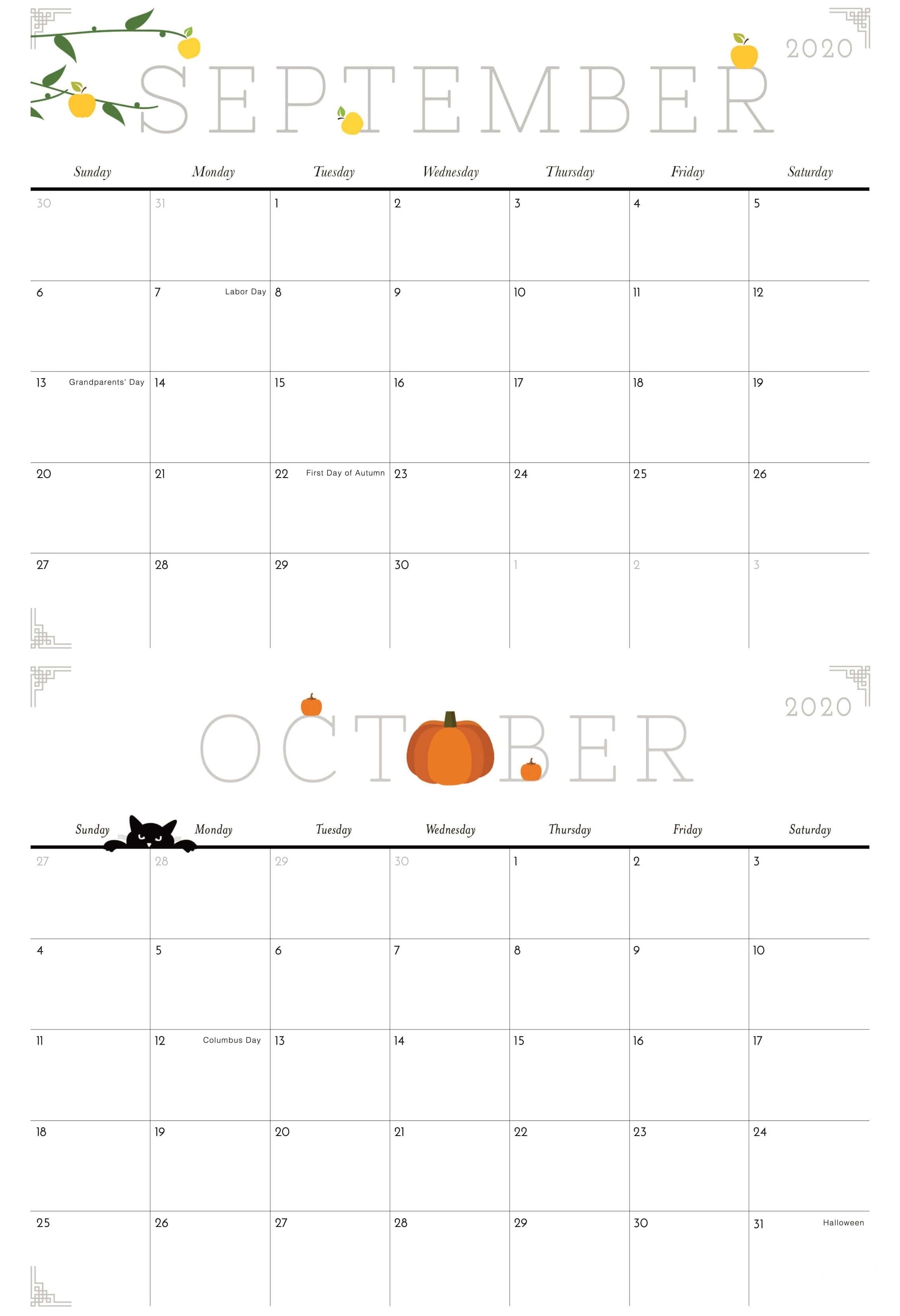 Free September 2020 To February 2021 Calendar Template Excel - Set Your Plan &amp; Tasks With Best Calendar September 2020 To February 2021