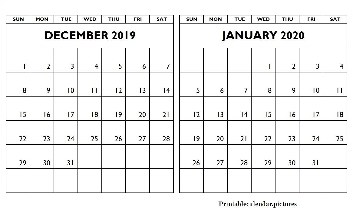 Get Free Printable Calanders Januarey To December 2020 | Calendar Printables Free Blank December 2020 Calendar In January 2021 Calendar