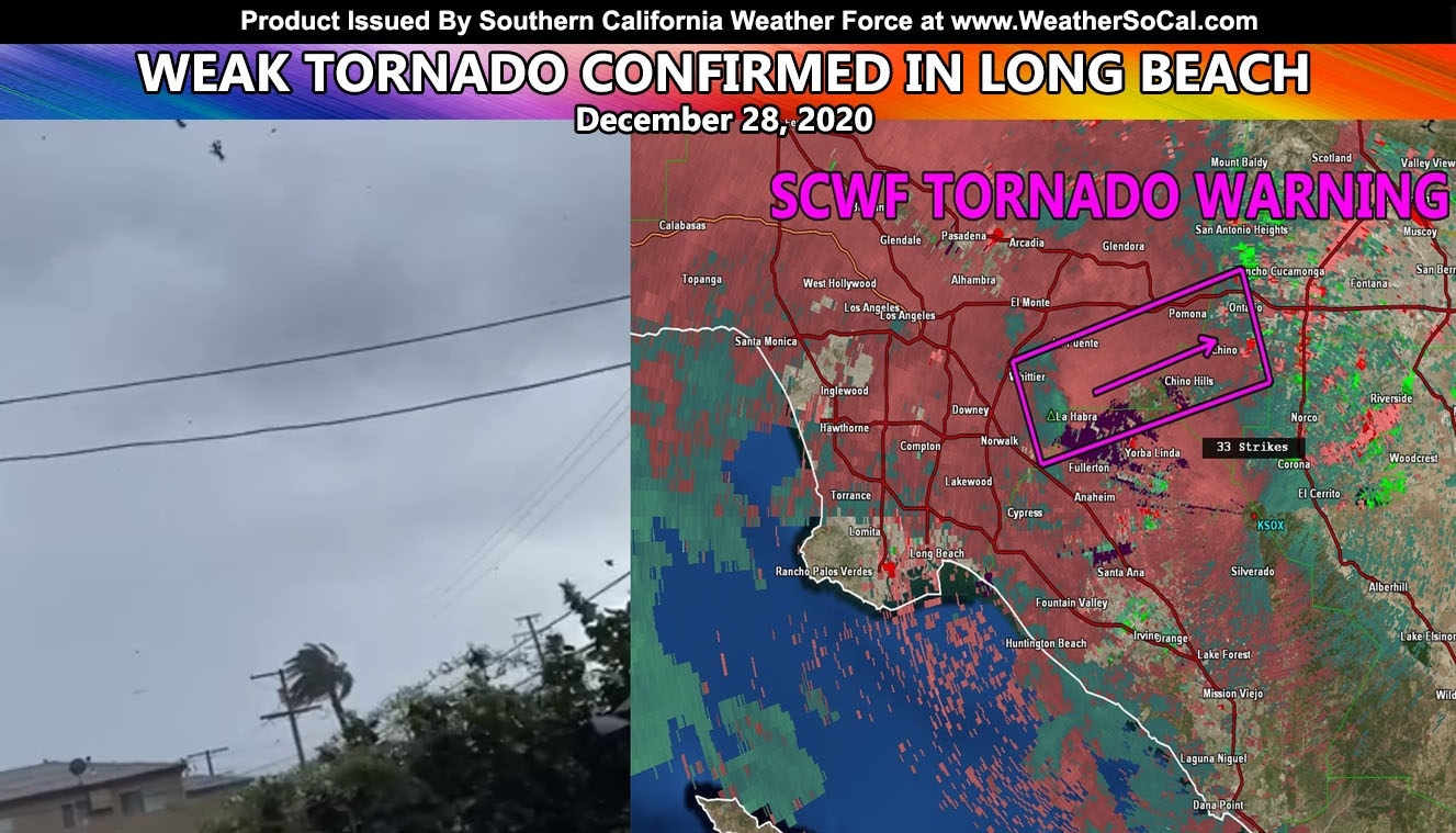 It&#039;S Official: Scwf Finalizes Report That A Very Weak Tornado Hit Long Beach Late December 2020 How Long Until December 2021