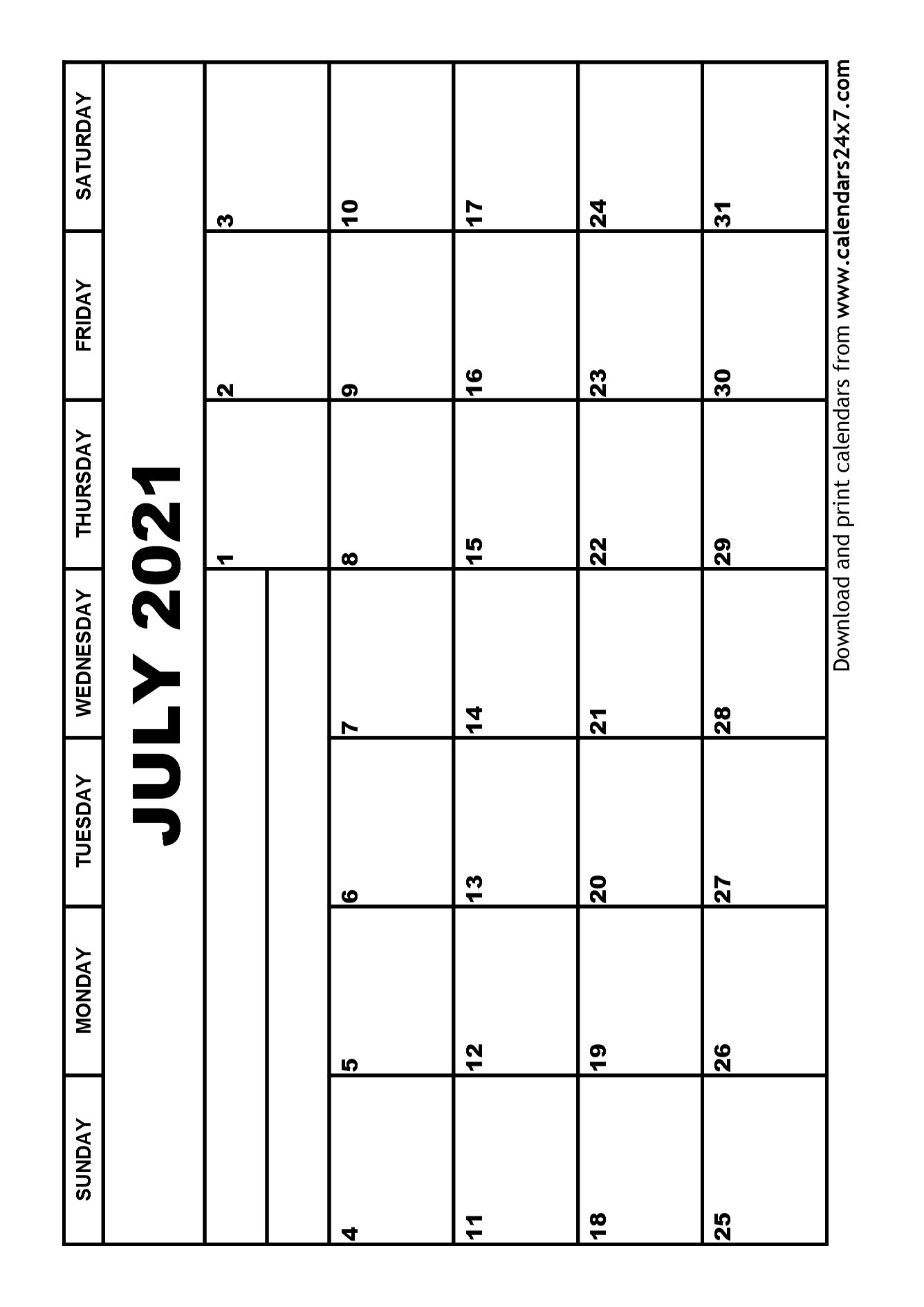 July 2021 Calendar &amp; August 2021 Calendar July 2021 Calendar Portrait