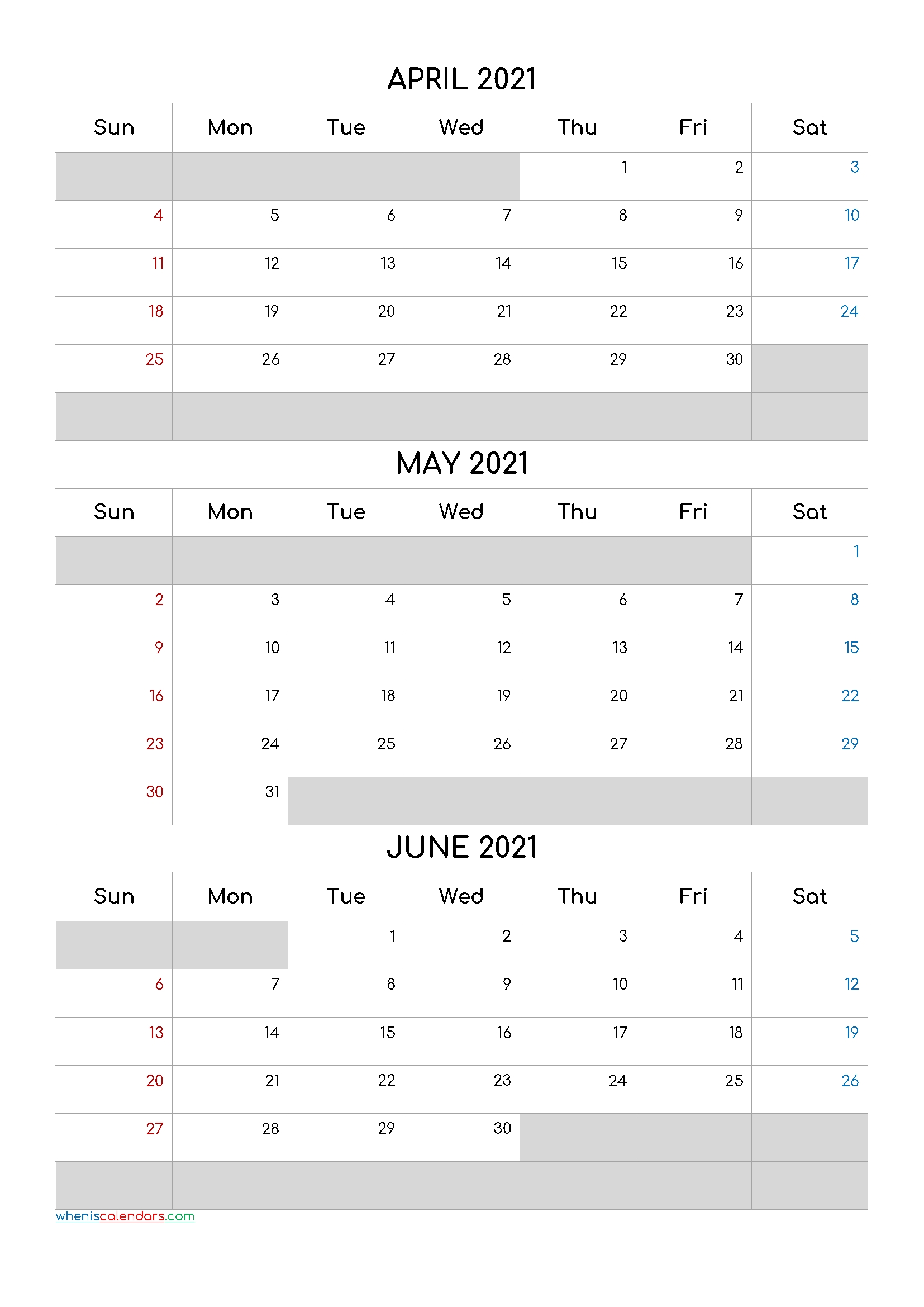 July August September 2021 Calendar Printable Free [Q1-Q2-Q3-Q4] Printable Calendar June July August 2021