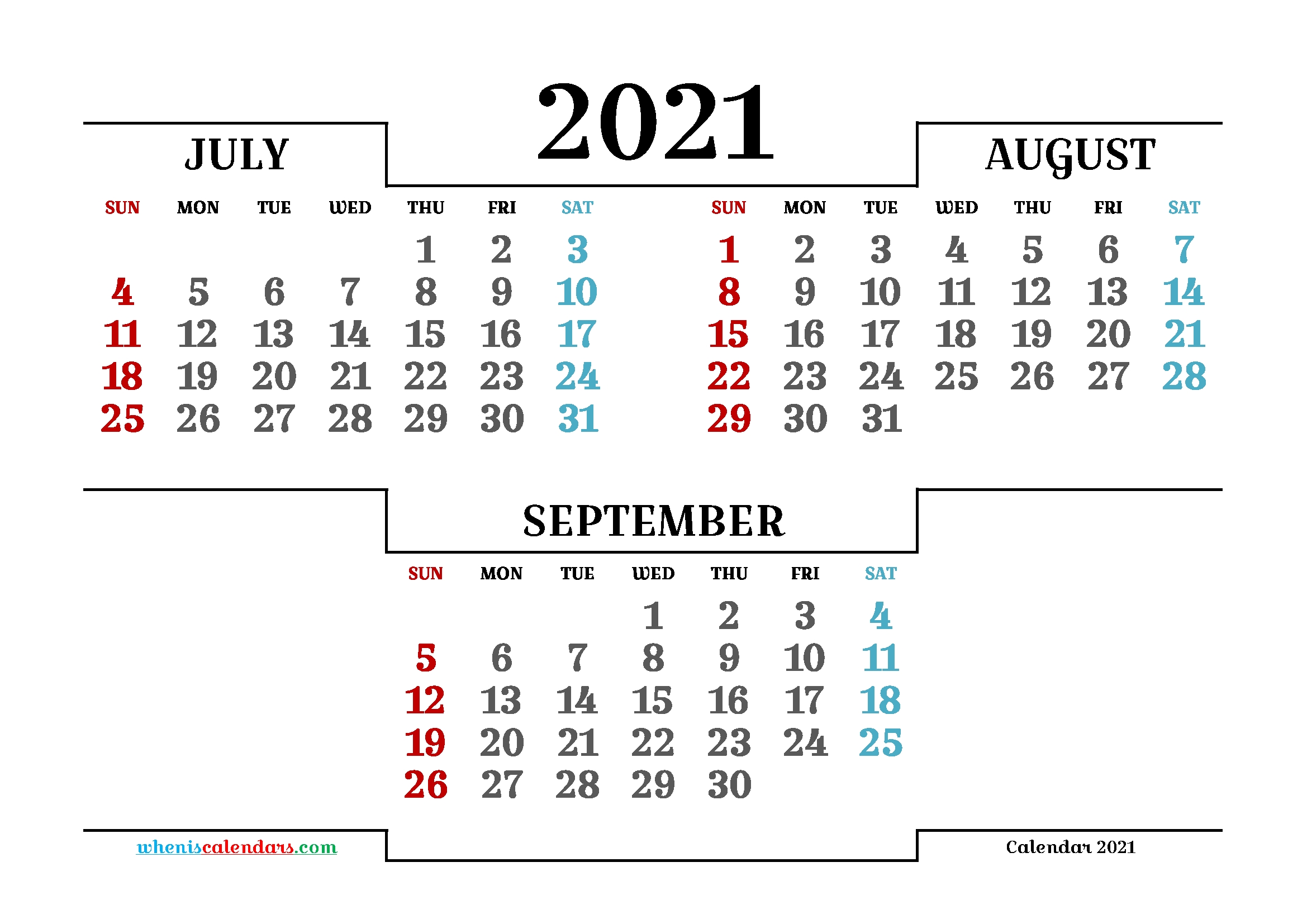 July August September 2021 Printable Calendar 214876 1 July 2021 In Islamic Calendar