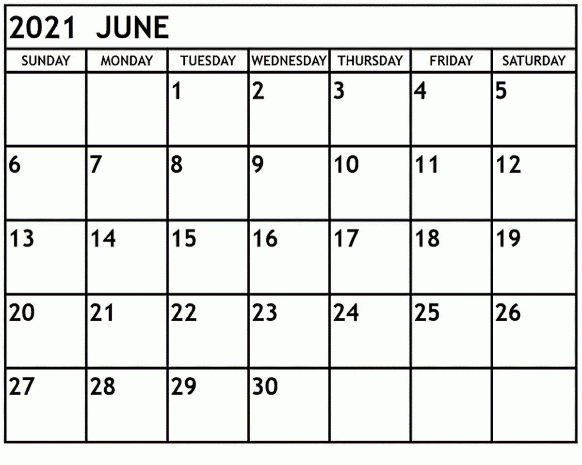 June 2021 Calendar With Holidays Printable | 2021 Printable Calendars June 2021 Calendar With Holidays Usa