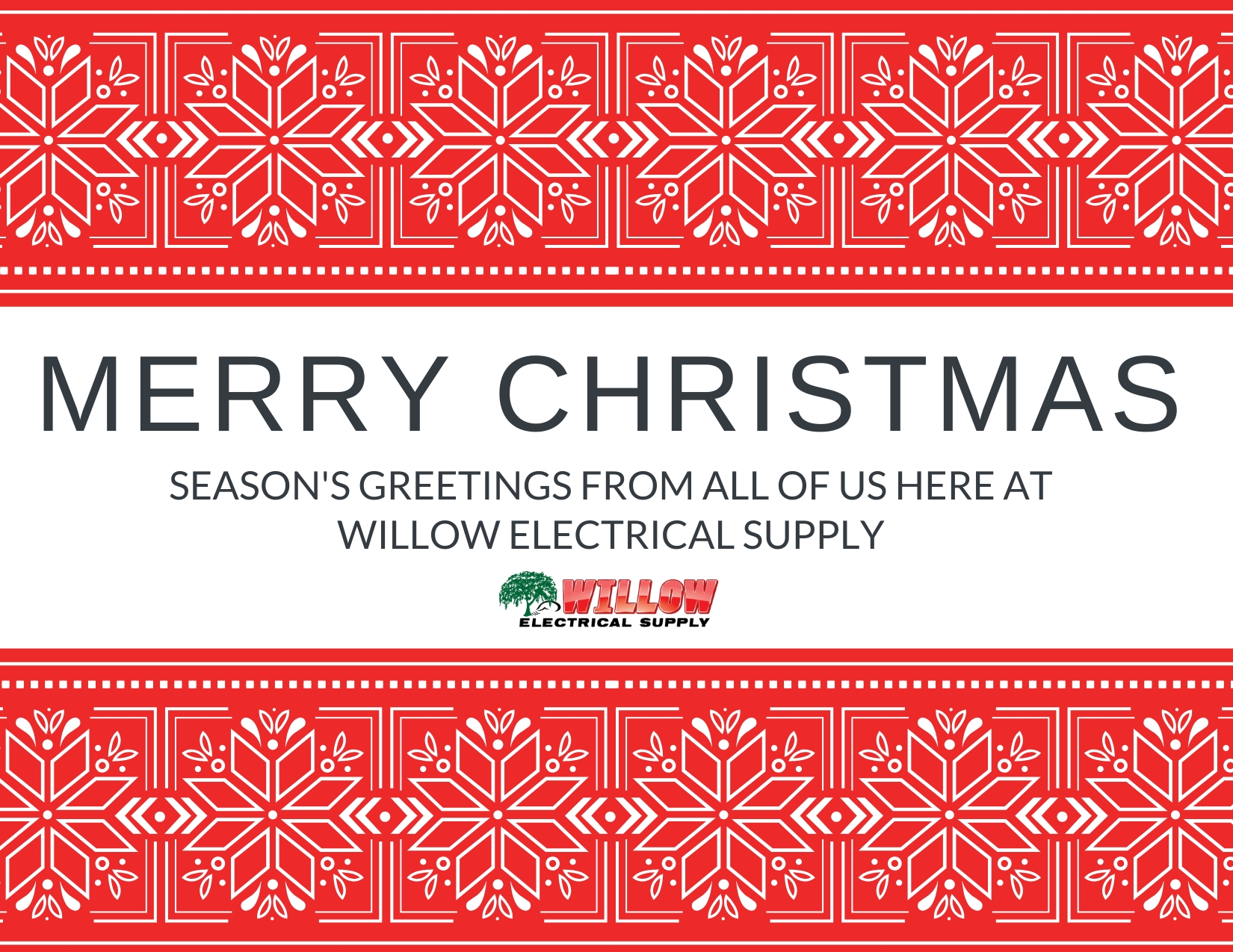 Merry Christmas 2020 From Willow Electrical Supply (We&#039;Re Closed) Show Me December 2021 Calendar