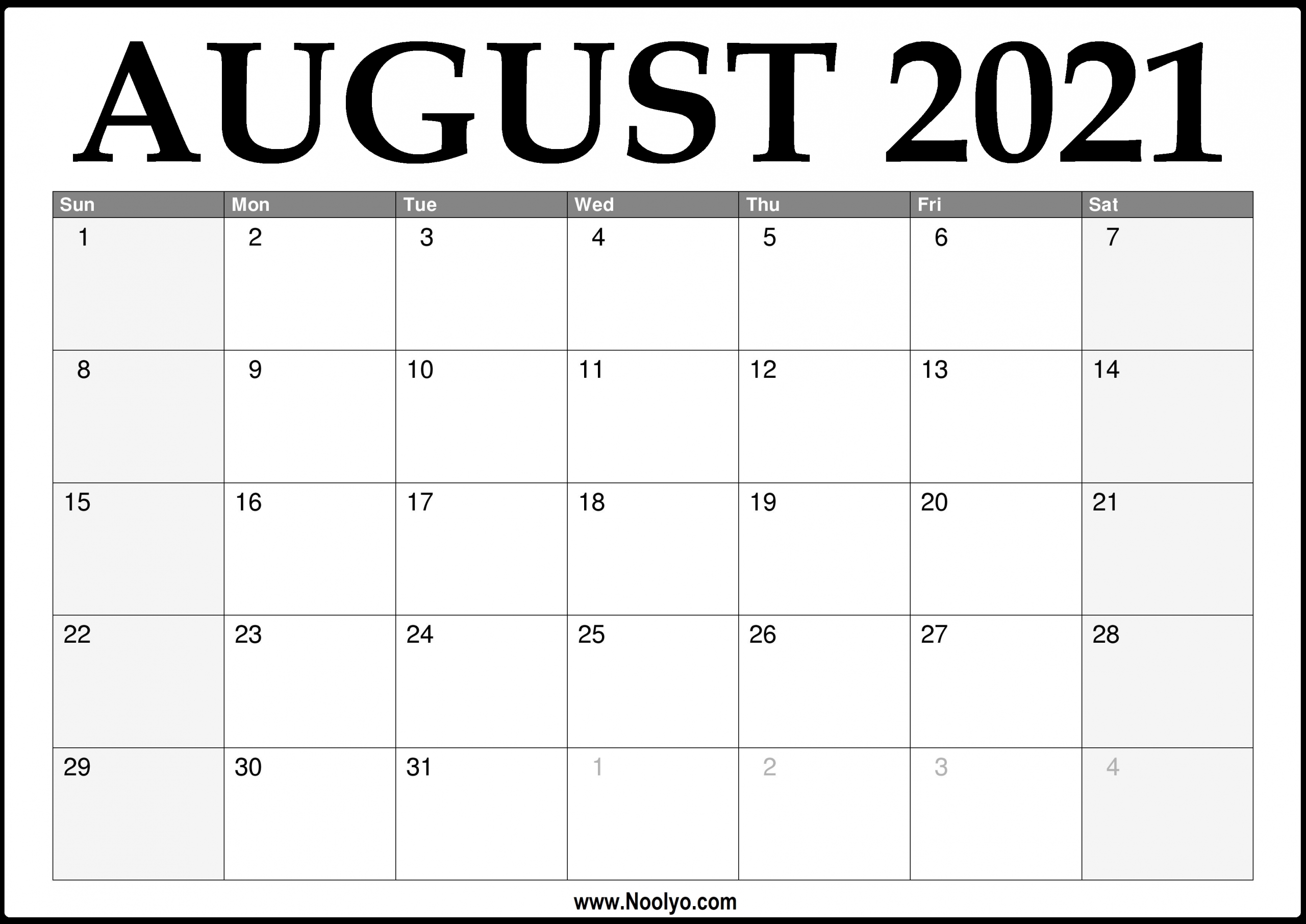 Perfect 2021 Calendar Images With Lines | Get Your Calendar Printable August 2021 Calendar To Print