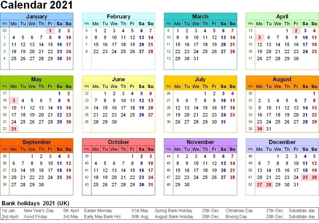 Printable 2021 Calendar Uk Di 2020 (Dengan Gambar) September 2021 Calendar Canada