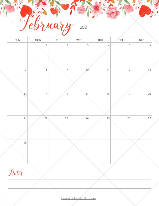 Printable Monthly Calendar 2021 With Watercolor Images {+ Freebie} | The Printable Collection Show Me A Calendar Of July 2021