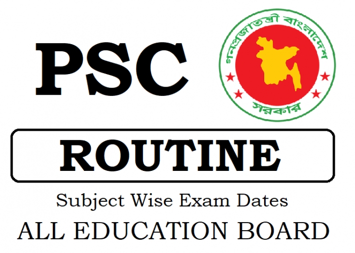 Psc Routine 2021 All Education Board Dpe.gov.bd Psc Exam Calendar December 2021