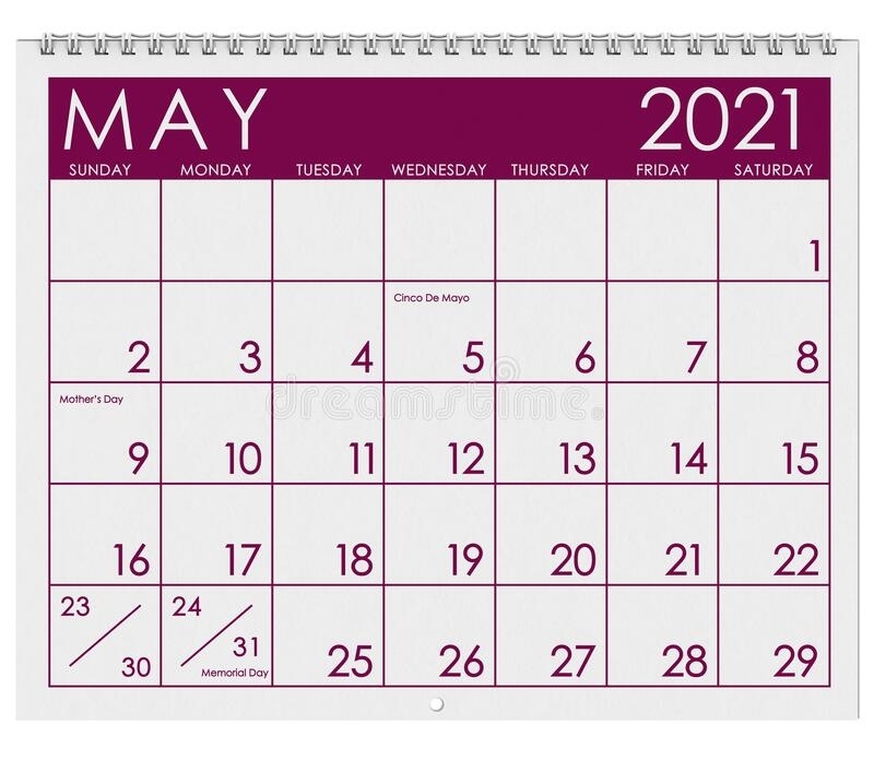 Seanlockephotography (Seanlockephotography) - Illustrations May June July August 2021 Calendar