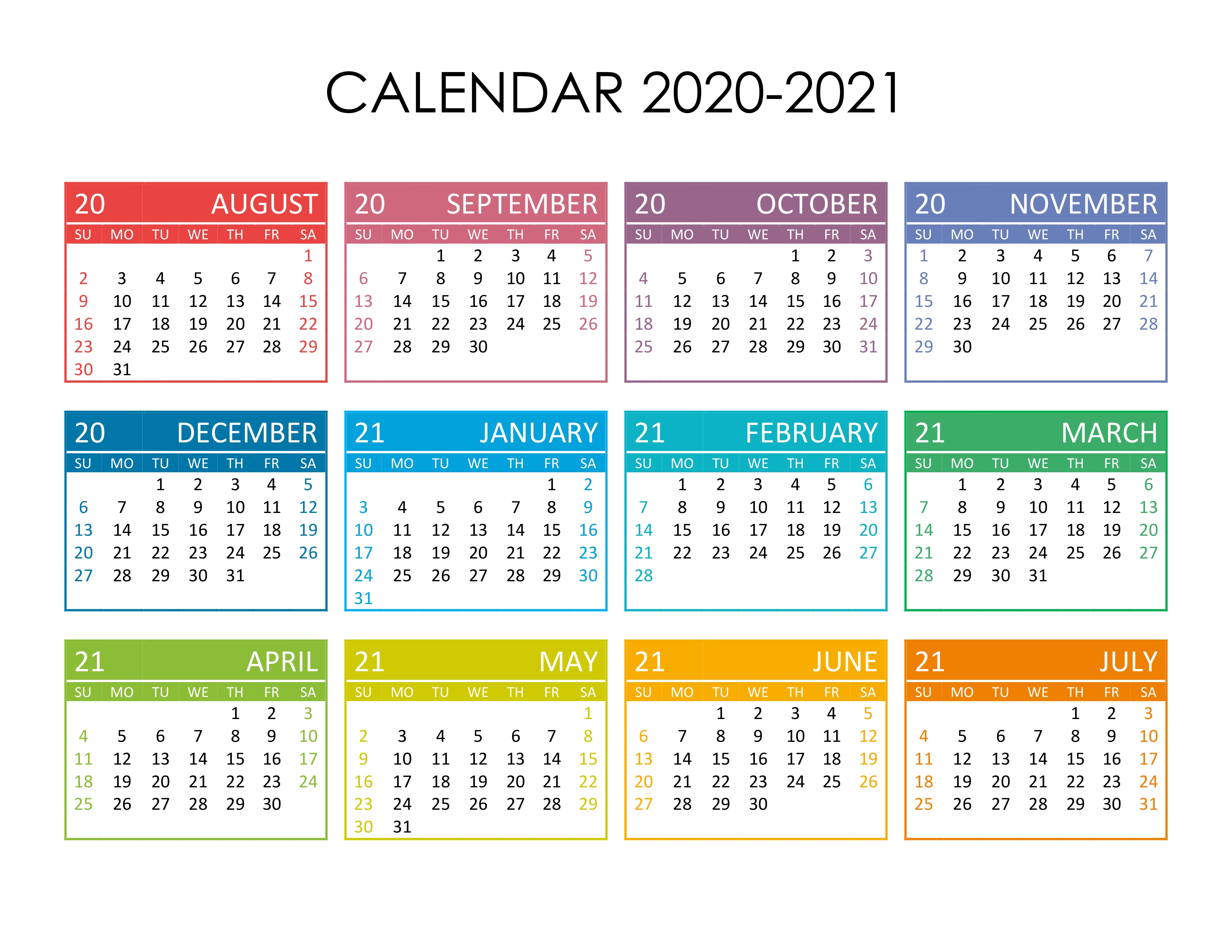 September 2020 To December 2021 Calendar | Lunar Calendar September 2021 Lunar Calendar