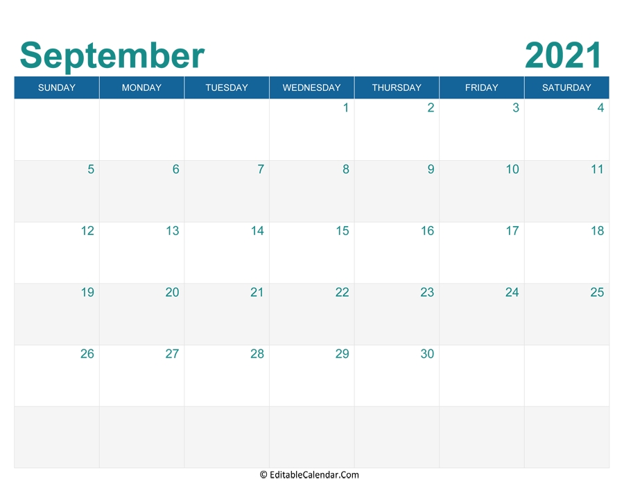 September 2021 Calendar Templates Calendar May To September 2021