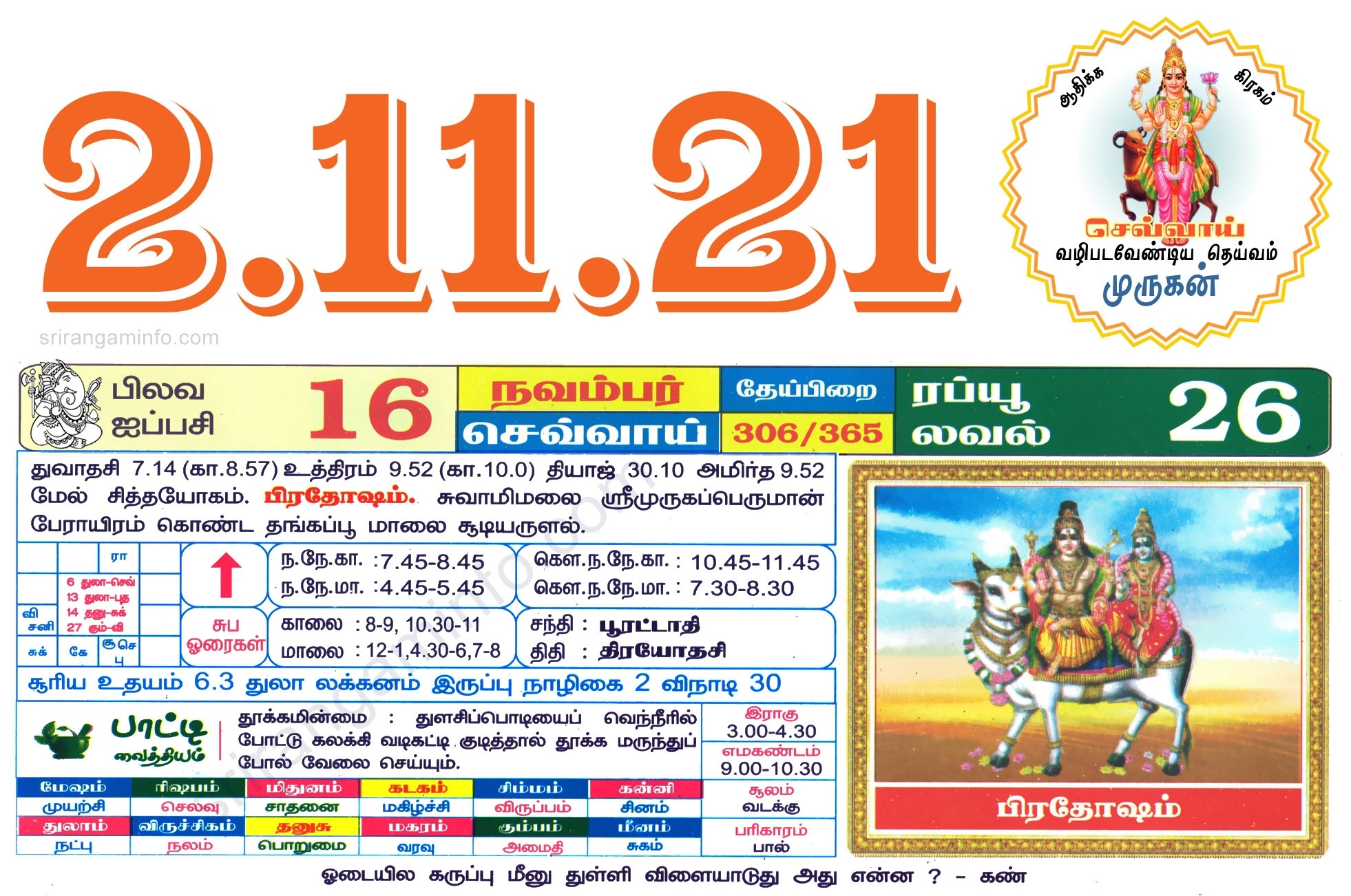 Tamil Monthly Calendar 2021, Tamil Calendar 2021 To 2009 November Month Tamil Calendar 2021